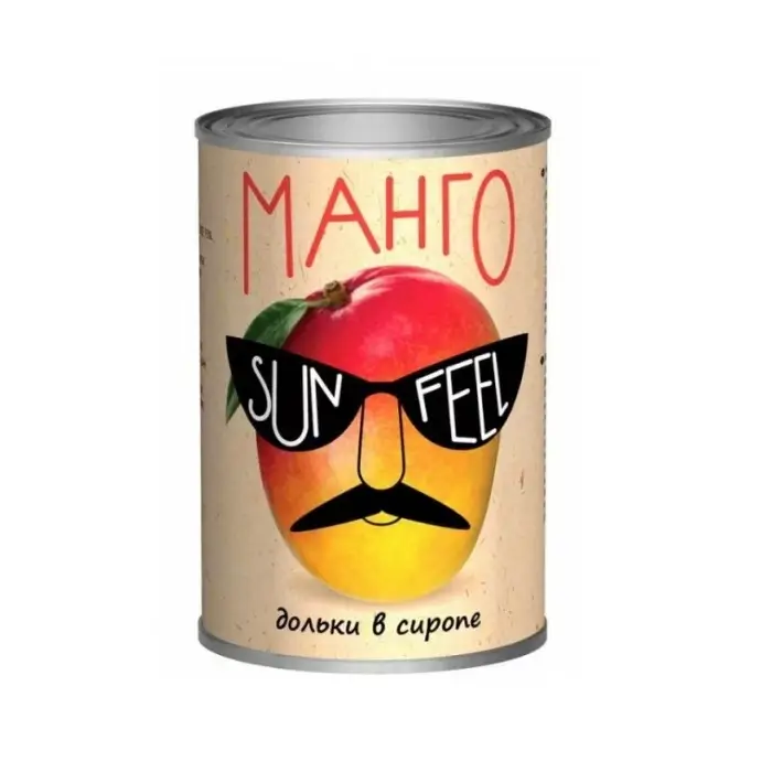 Манго консервированный Sunfeel, 425 мл