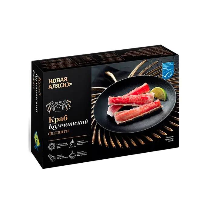 Вторая фаланга Камчатского краба в панцире «Новая Аляска Волхов», 150 г