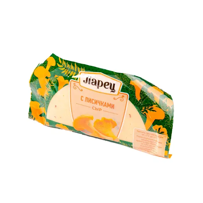 Сыр полутвердый c лисичками 45% Золотой «Ларец», 245 гр