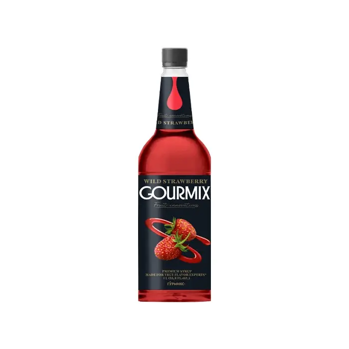 Сироп Земляника "Gourmix", 1 л