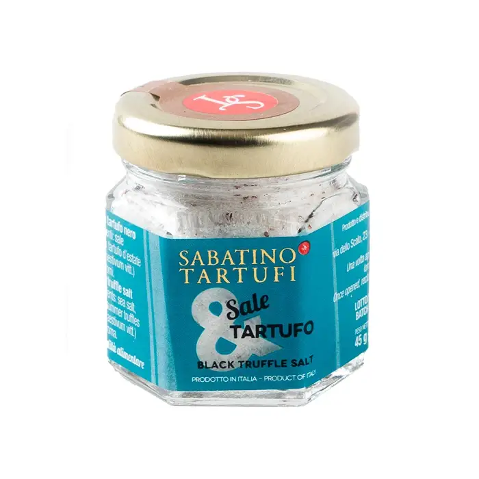 Соль морская с черным трюфелем, Sabatino Italia S.r.l., 45 г