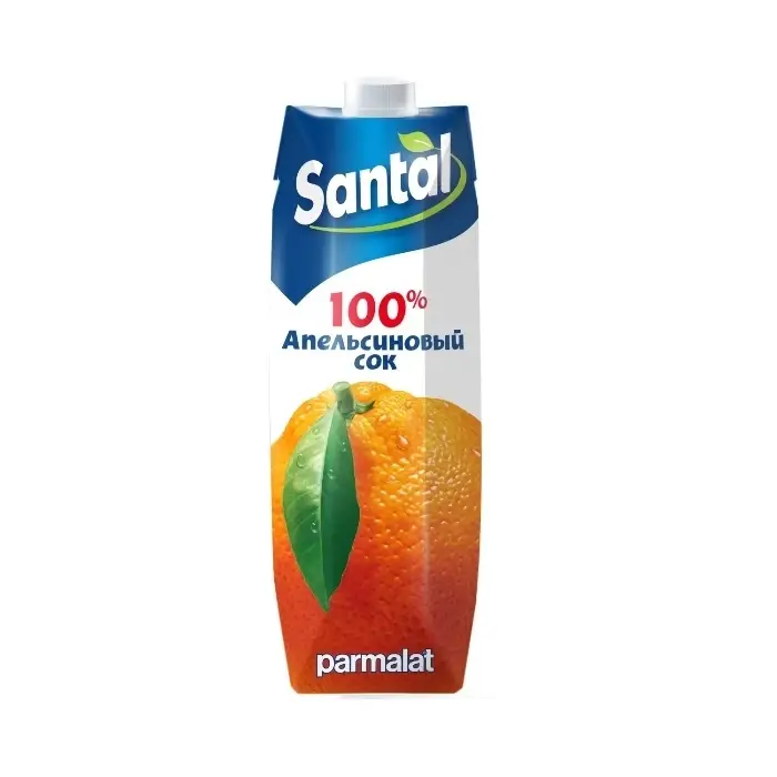Сок апельсиновый для детского питания Santal, 1 л