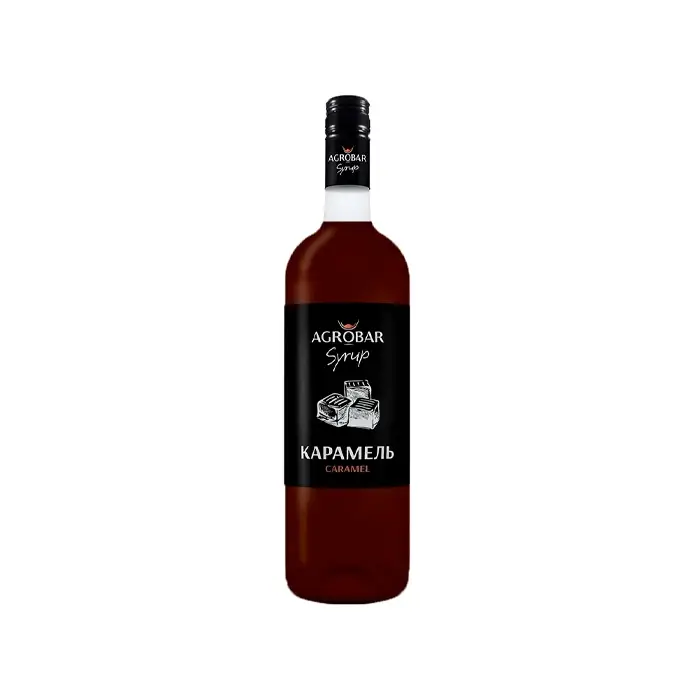 Сироп для барных коктейлей Карамель "Agrobar", 1 л