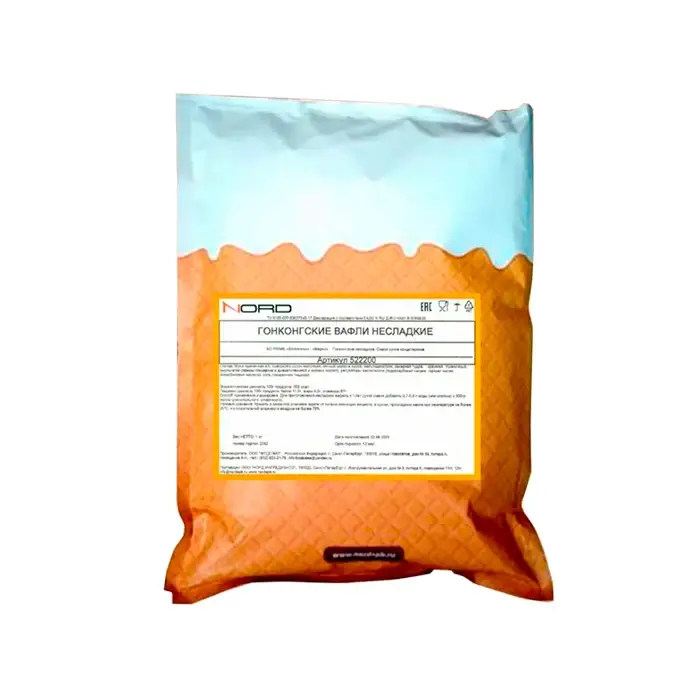 Смеси сухие кондитерские Вафли Гонконгские несладкиe Bachenmix, 1 кг