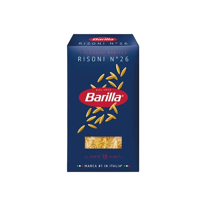Макаронные изделия Barilla Risoni n. 26 из твердых сортов пшеницы, 450 г