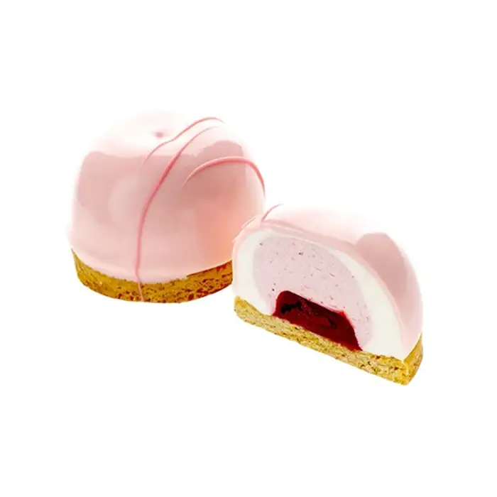 Пирожное Малиновый пломбир «Кристоф», 12 порций, 1,44 кг