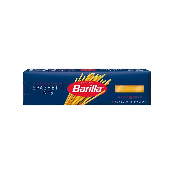 Макаронные изделия Barilla Spaghetti n. 5 из твердых сортов пшеницы, 450 г
