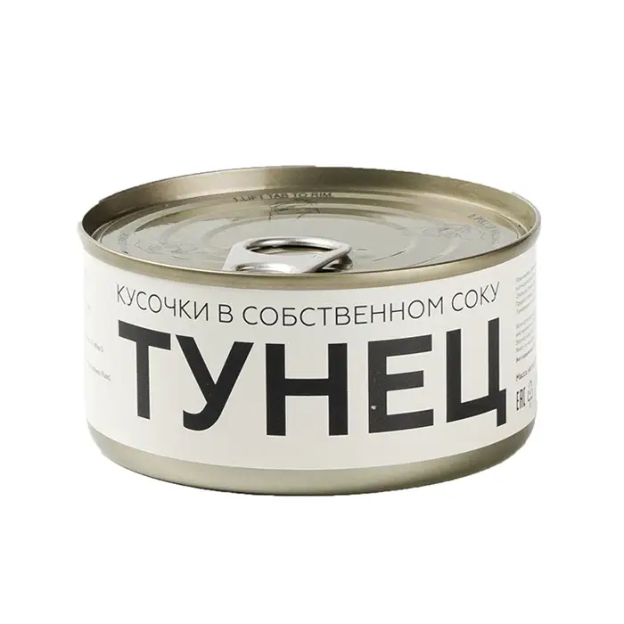 Тунец кусочки в собственном соку Bellchef, 170 гр