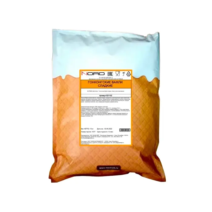 Смесь сухая кондитерская Вафли Гонконгские сладкие Nd Prime Bachenmix, 1 кг