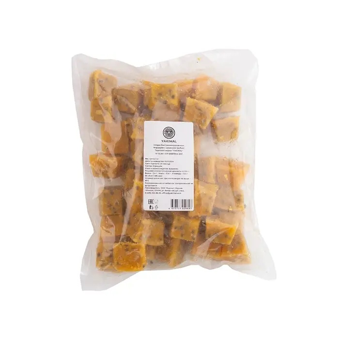 Маракуйя с семенами Yakimal, кубик, 1 кг