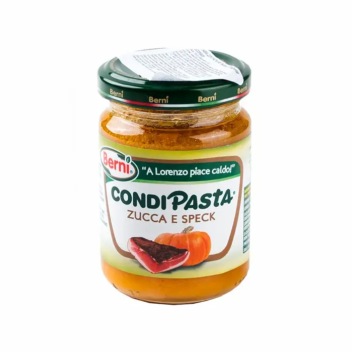 Заправка для пасты из тыквы и грудинки Berni 130 гр
