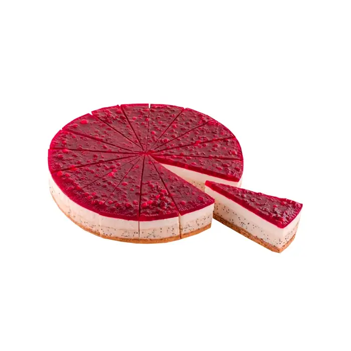 Чизкейк маковый с брусникой Betty's Cake, 16 порций, 2 кг