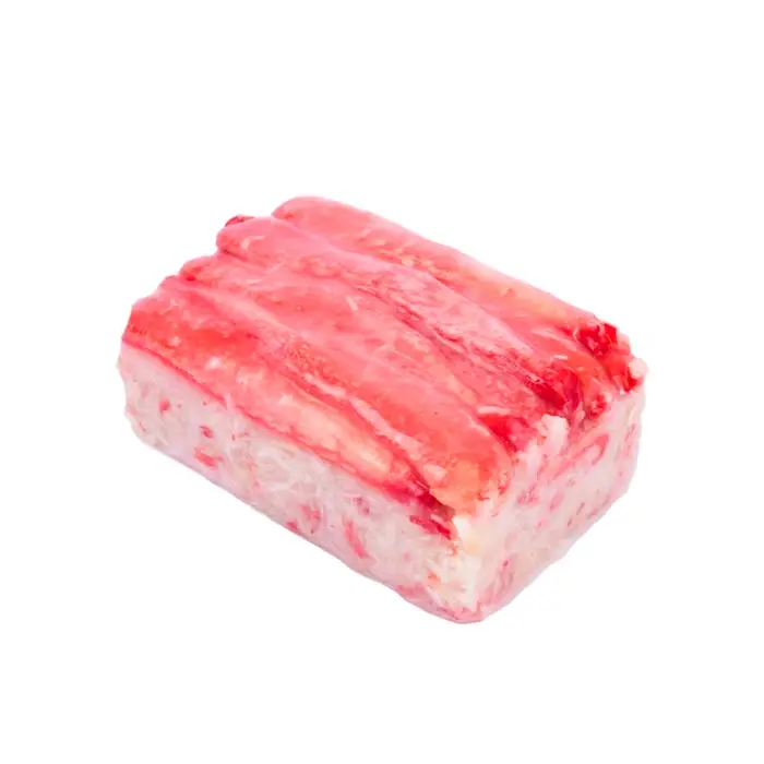 Краб-стригун опилио, мясо салатное варено-мороженое «Новая Аляска Волхов», 500 г