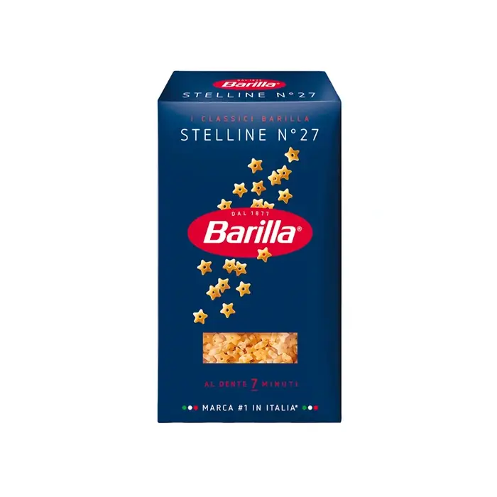 Макаронные изделия Barilla Stelline n. 27 из твердых сортов пшеницы, 450 г