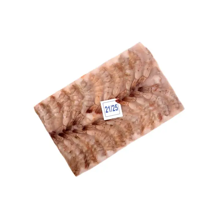 Креветки тигровые в панцире без головы 21/25 Minh Qui, 1,8 кг