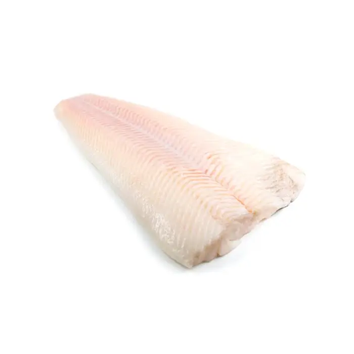 Филе палтуса без кожи свежемороженое, глазурь 5%, 400–600 г/шт, 5 кг