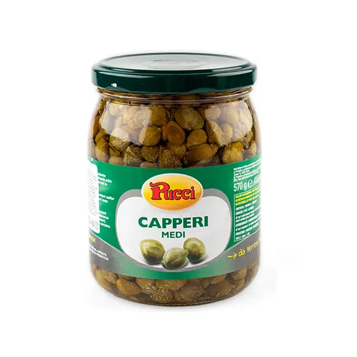Каперсы (средние) в уксусе, 570 г