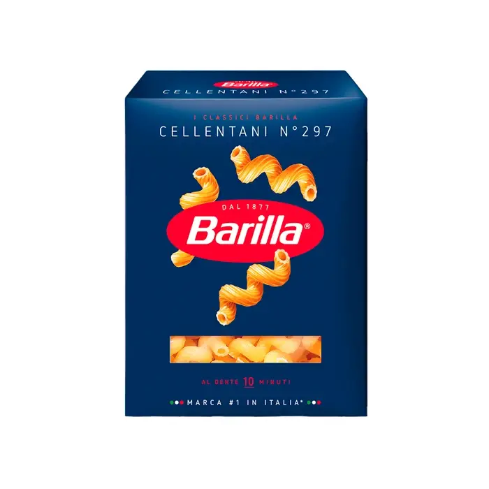 Макаронные изделия Barilla Cellentani n.297 из твердых сортов пшеницы, 450 г