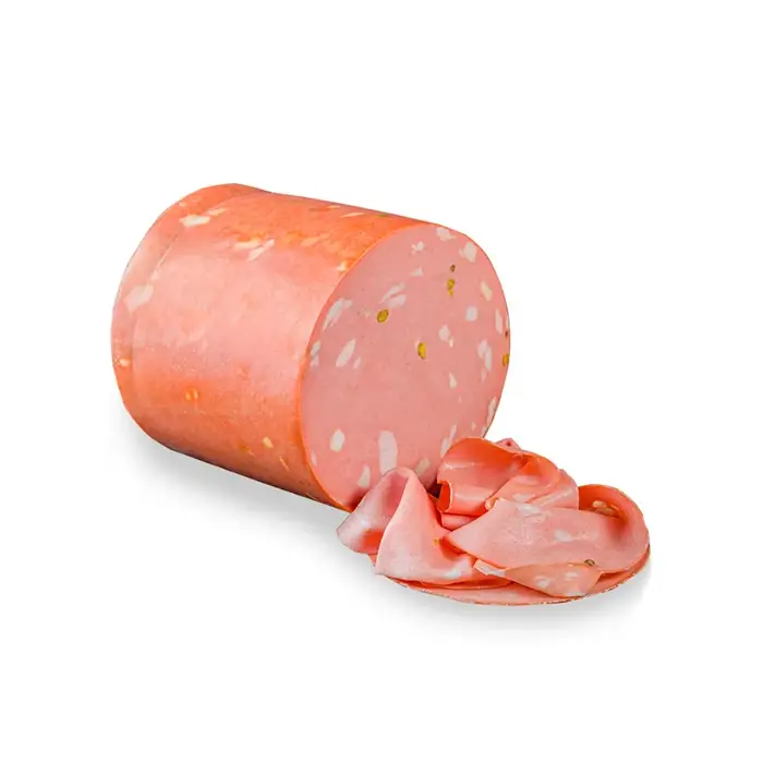 Мортаделла с фисташками и зеленым перцем