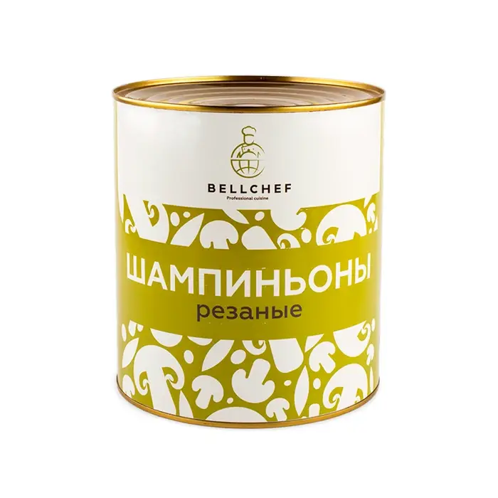 Шампиньоны резаные Bellсhef, 800 г