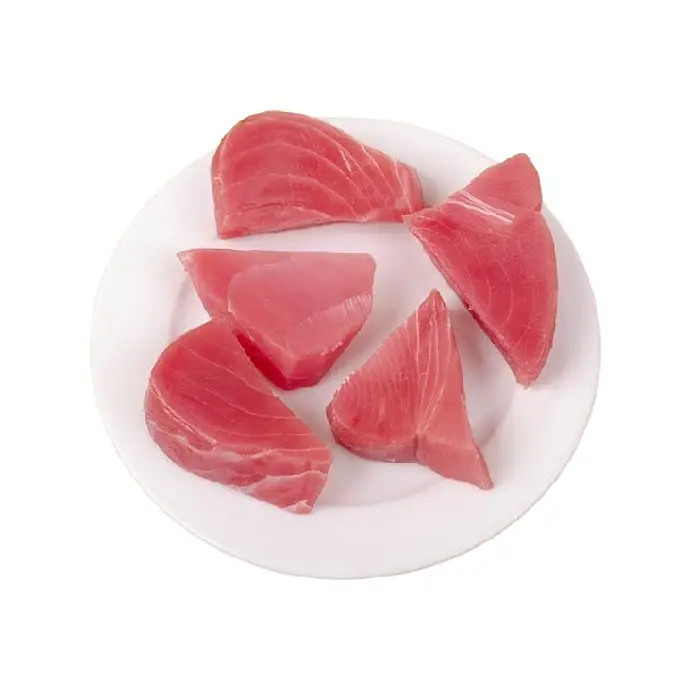 Филе тунца свежемороженое 50+, кусочки, 500 гр