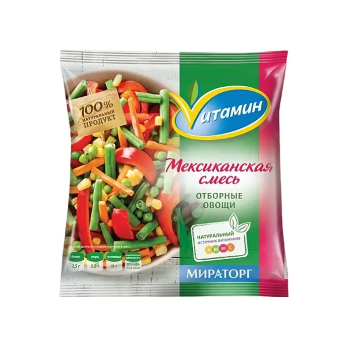 Смесь овощная Мексиканская Витамин «Мираторг», 400 г
